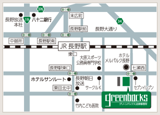 グリーンバックス法律事務所 MAP